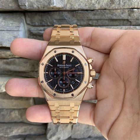 audemars piguet royal oak perpetual 41mm rose gold|audemars piguet automatic royal oak.